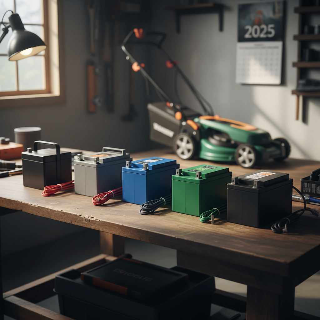 Top 5 12 Volt Lawn Mower Batteries to Power Your Mowing in 2025