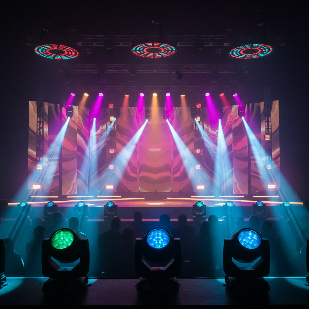 2025 Top 5 LED Stage Lights for Unforgettable Performances