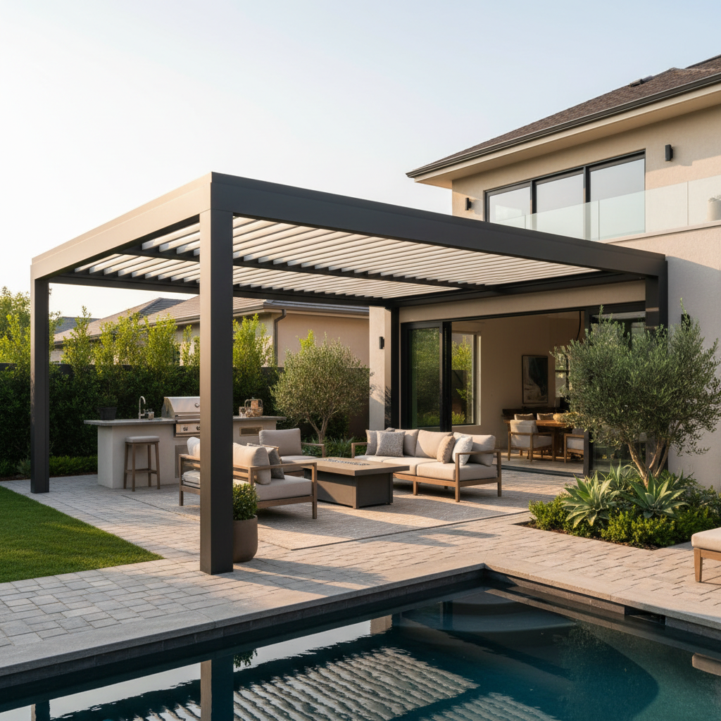 10 Benefits of Adjustable Louver Pergolas: Enhance Outdoor Space & ROI by 30%