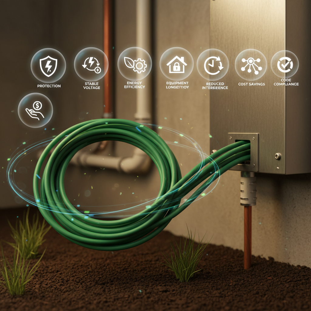 Top 10 Benefits of Using Ground Wire for Electrical Safety and Efficiency