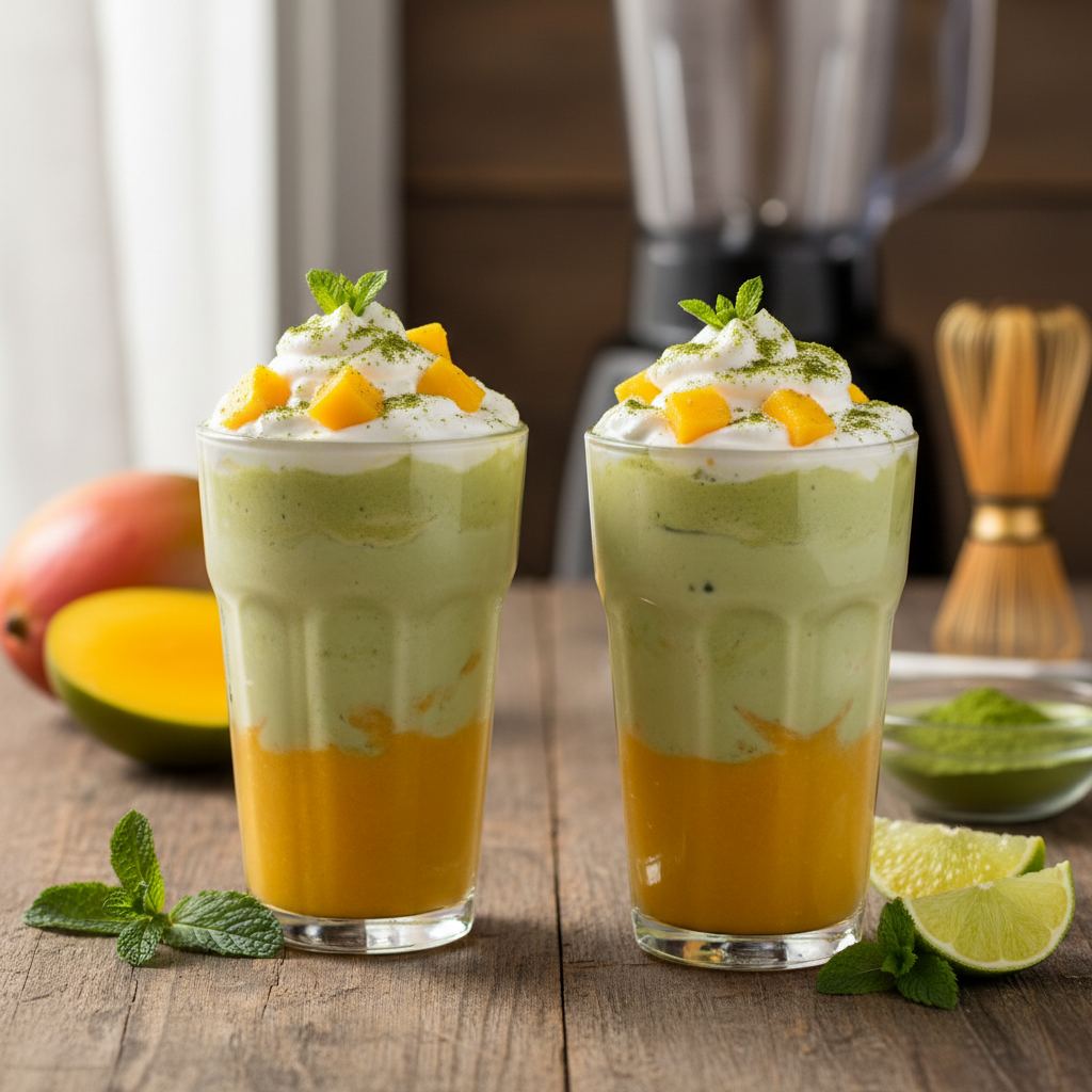 How to Make Delicious Mango Matcha Smoothies at Home for Ultimate Refreshment
