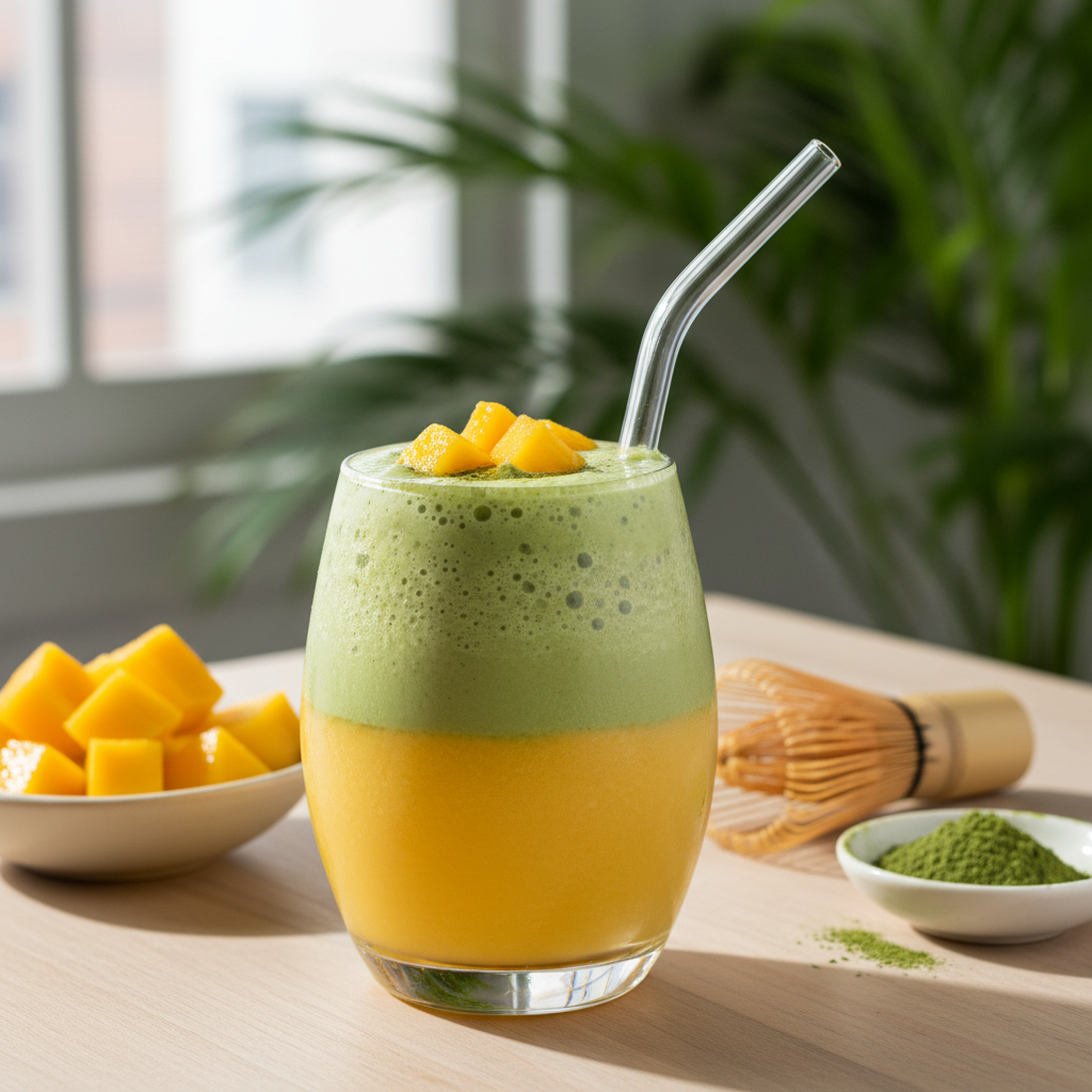 How to Make Delicious Mango Matcha Smoothies at Home for Ultimate Refreshment