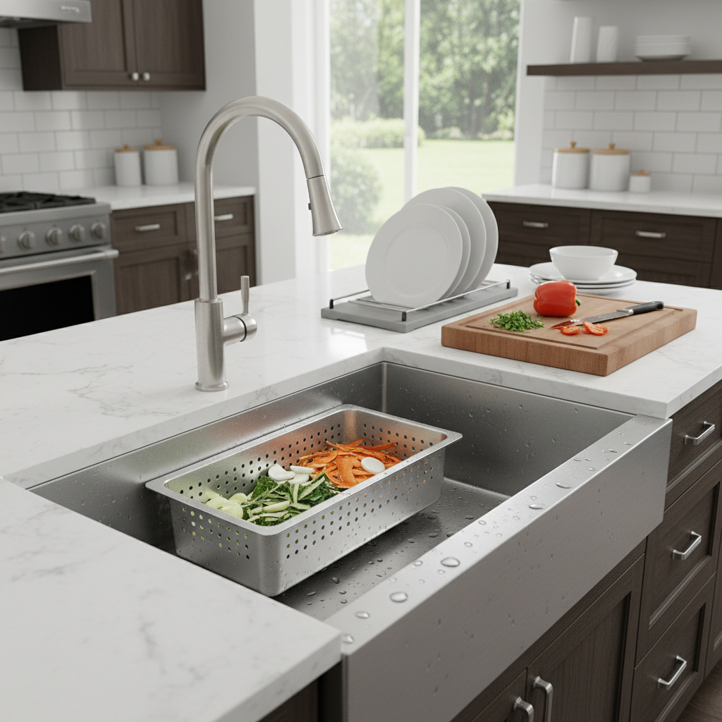 Top 5 Kitchen Sinks With Drain Baskets for a Mess Free Cooking Experience
