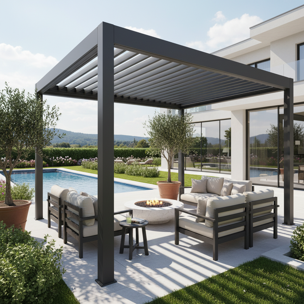 10 Benefits of Adjustable Louver Pergolas: Enhance Outdoor Space & ROI by 30%