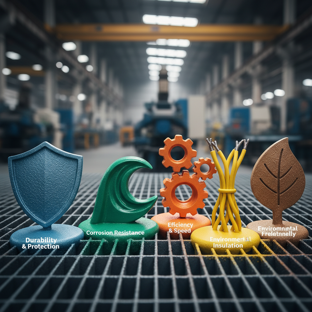 Top 5 Benefits of Plastic Powder Coating for Durable Finishes in Manufacturing