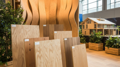 2025 Top Trends in Finished Plywood for Sustainable Building Solutions