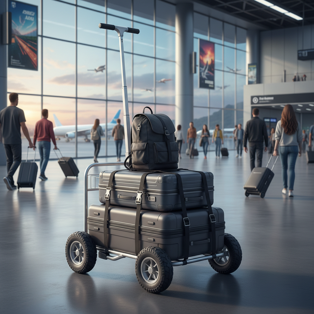How to Choose the Best Portable Luggage Carts for Travel Efficiency and Durability