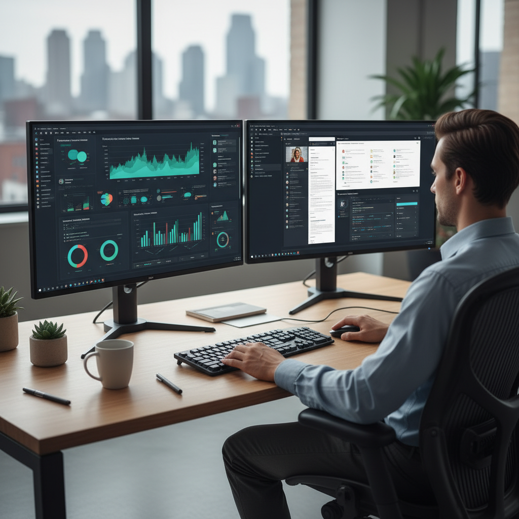 Top 5 Benefits of Using Dual Monitors for Enhanced Productivity