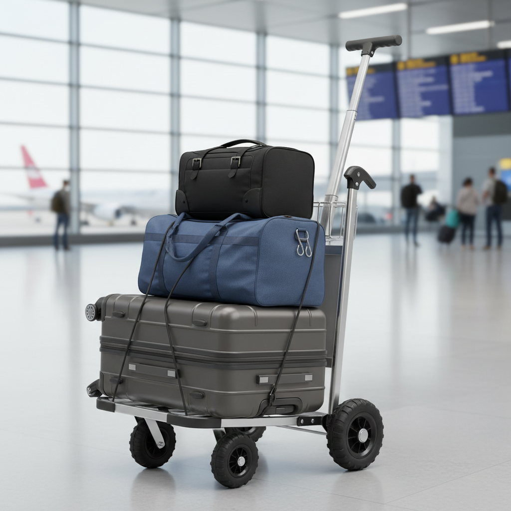 How to Choose the Best Portable Luggage Carts for Travel Efficiency and Durability