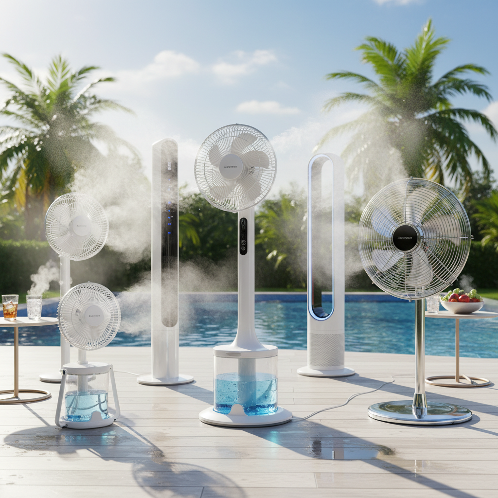 Top 5 Water Spray Fans to Keep You Cool This Summer