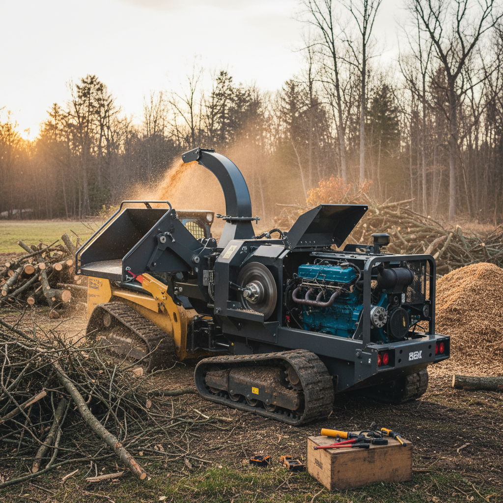 How to Choose the Best Wood Chipper for Skid Steer: A Complete Guide