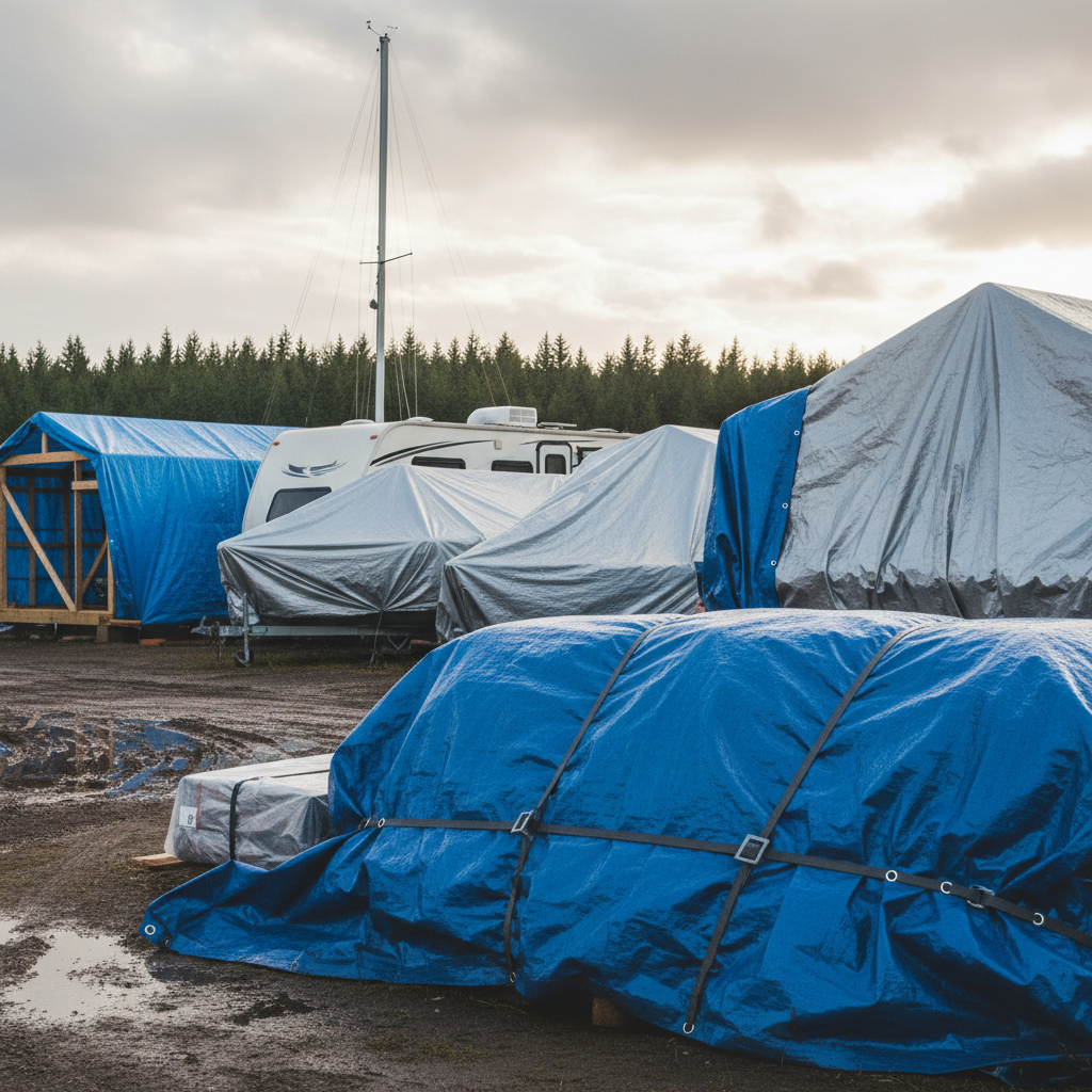 Top 5 Uses of Polyethylene Tarps for Protection and Versatility