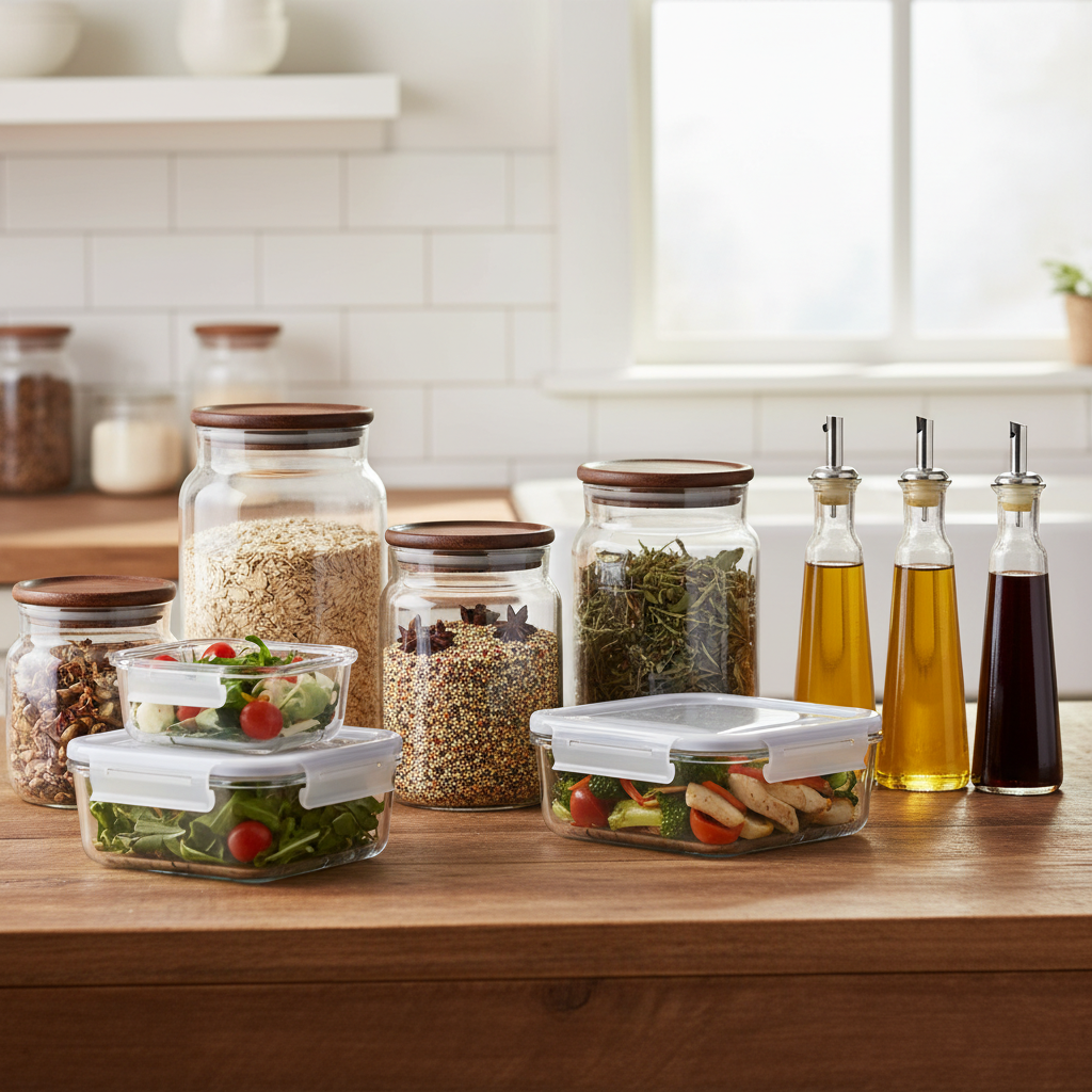 2025 How to Choose the Best Glass Containers for Your Kitchen Needs