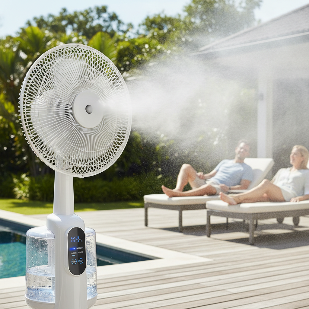 Top 5 Water Spray Fans to Keep You Cool This Summer