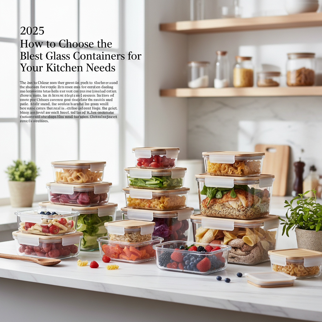 2025 How to Choose the Best Glass Containers for Your Kitchen Needs