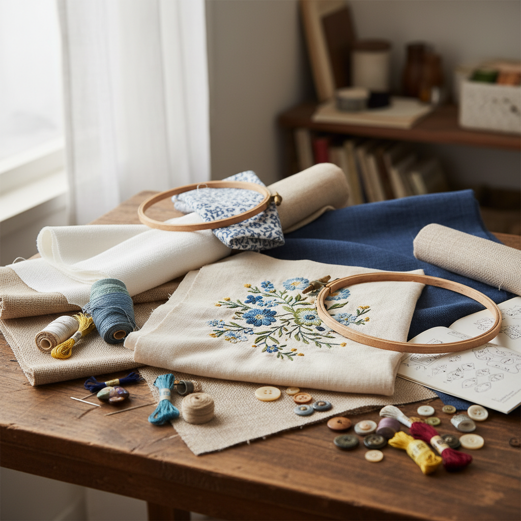 How to Choose the Best Embroidery Fabric for Your Projects