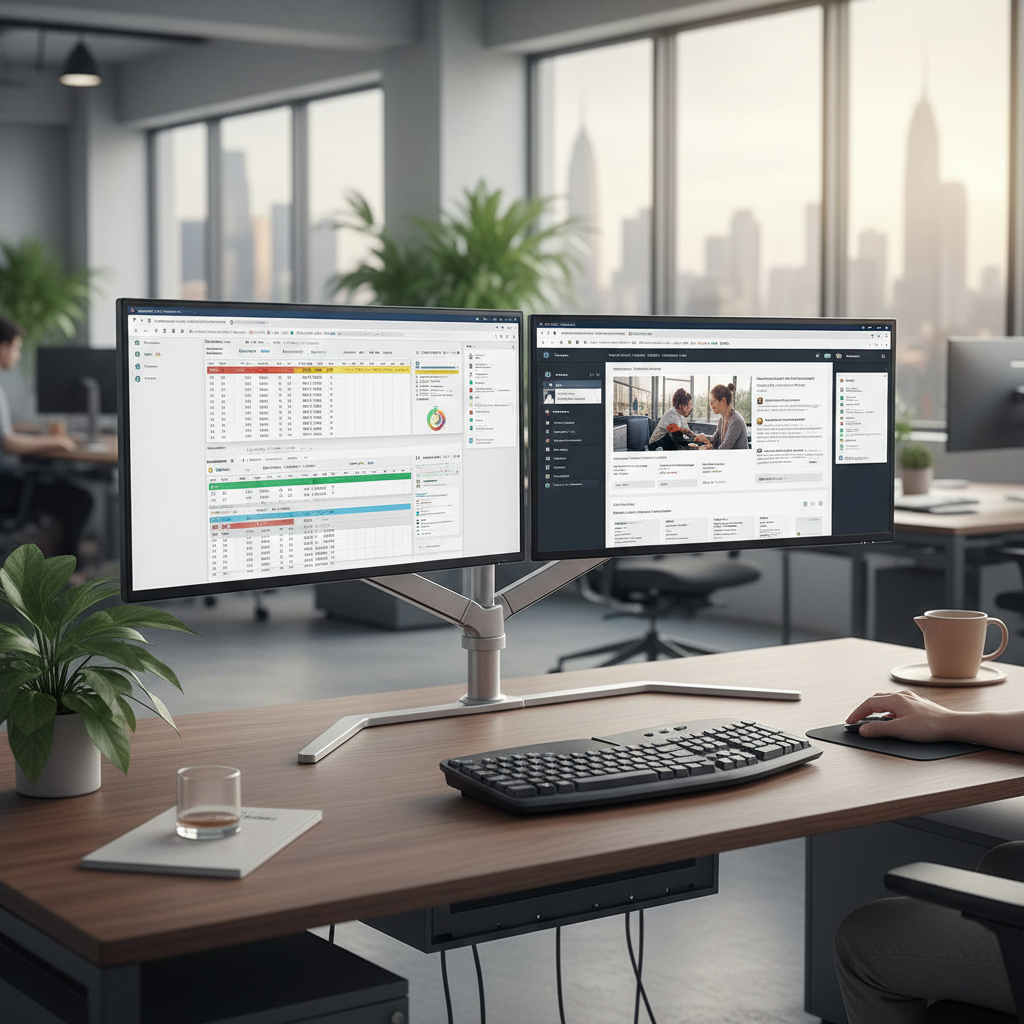 Top 5 Benefits of Using Dual Monitors for Enhanced Productivity