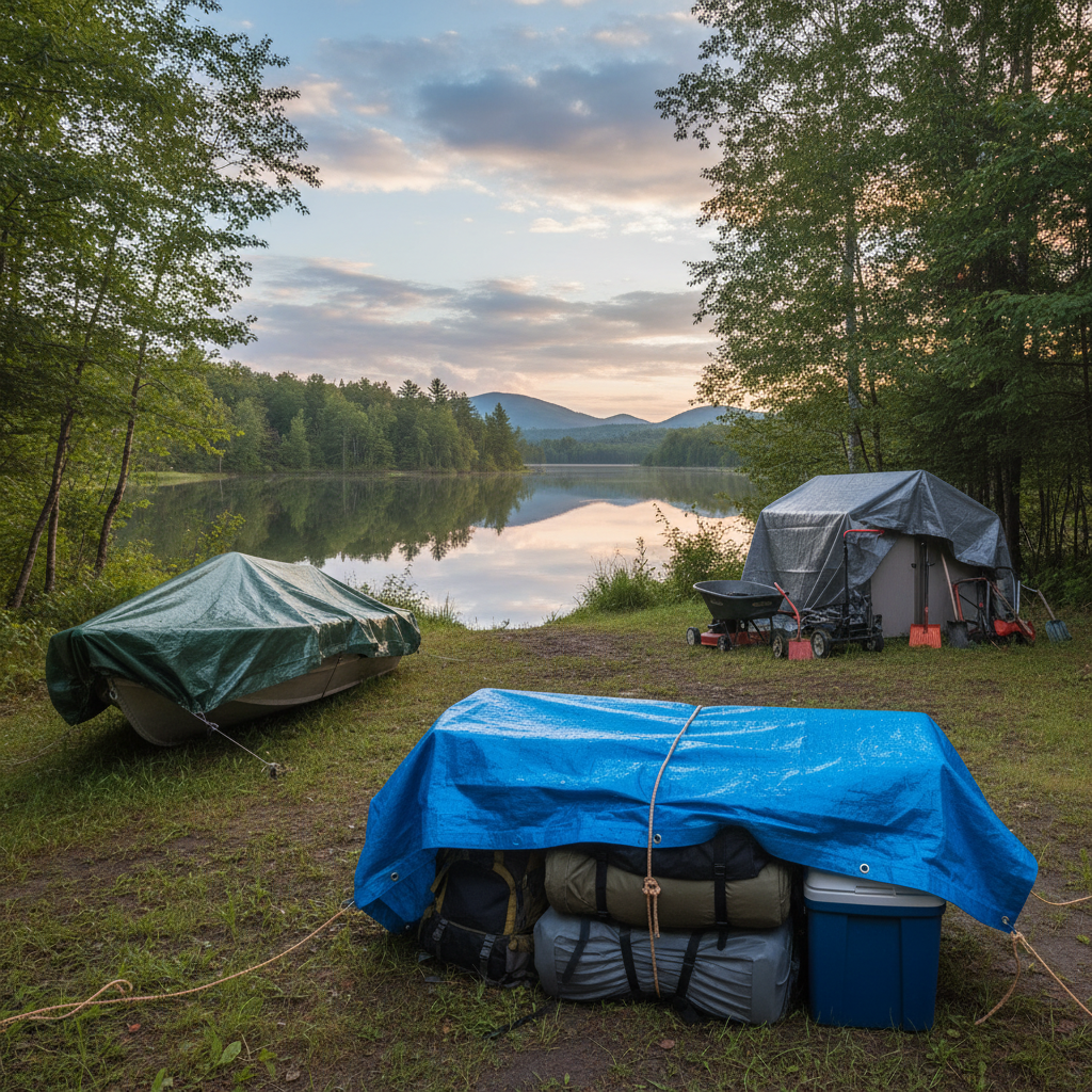 Top 5 Uses of Polyethylene Tarps for Protection and Versatility