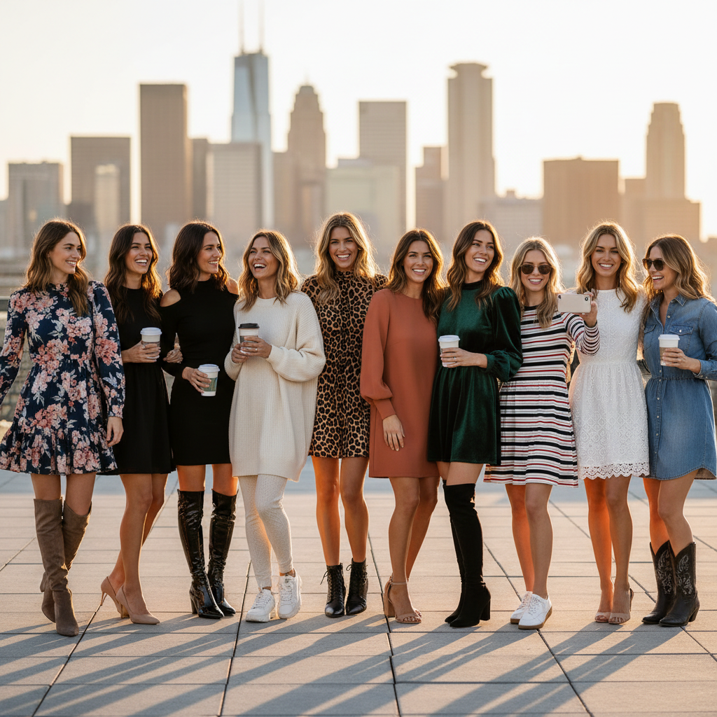 Top 10 Long Sleeve Short Dresses for Effortless Style This Season
