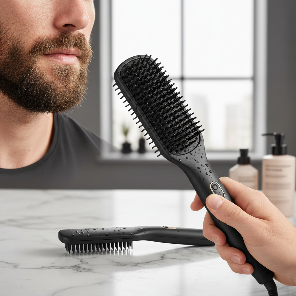 Why You Need a Hair Beard Straightener Brush for Effortless Grooming