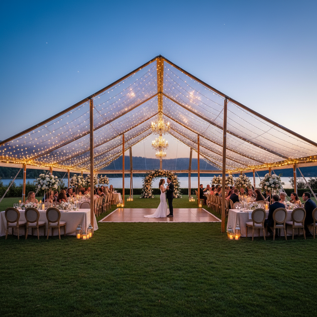 Why Choosing a Wedding Reception Tent Can Transform Your Special Day