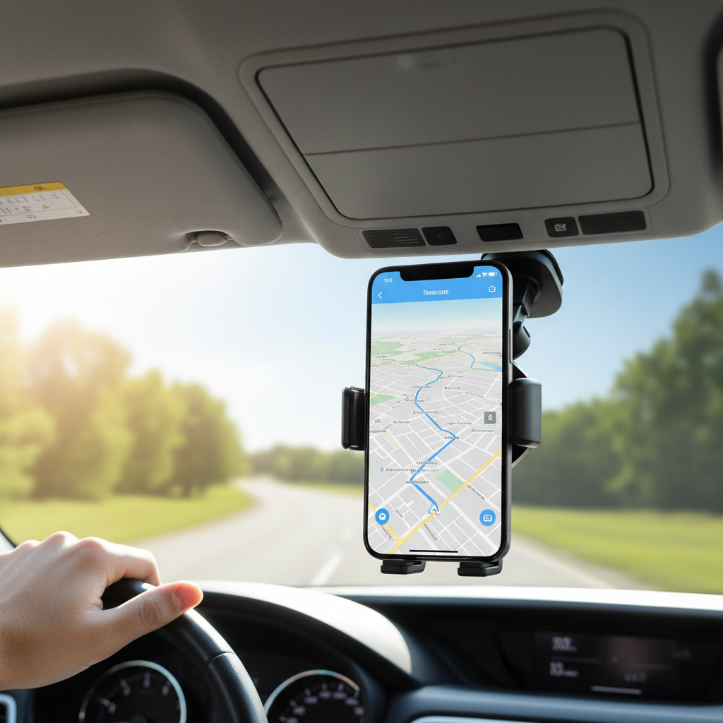 Why You Need a Sun Visor Phone Holder for Safer Driving and Navigation