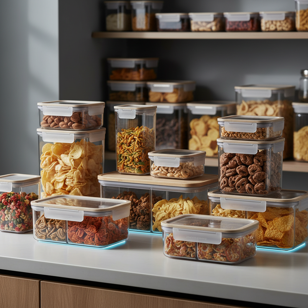 2025 Top Snacks Storage Box for Optimal Organization and Freshness