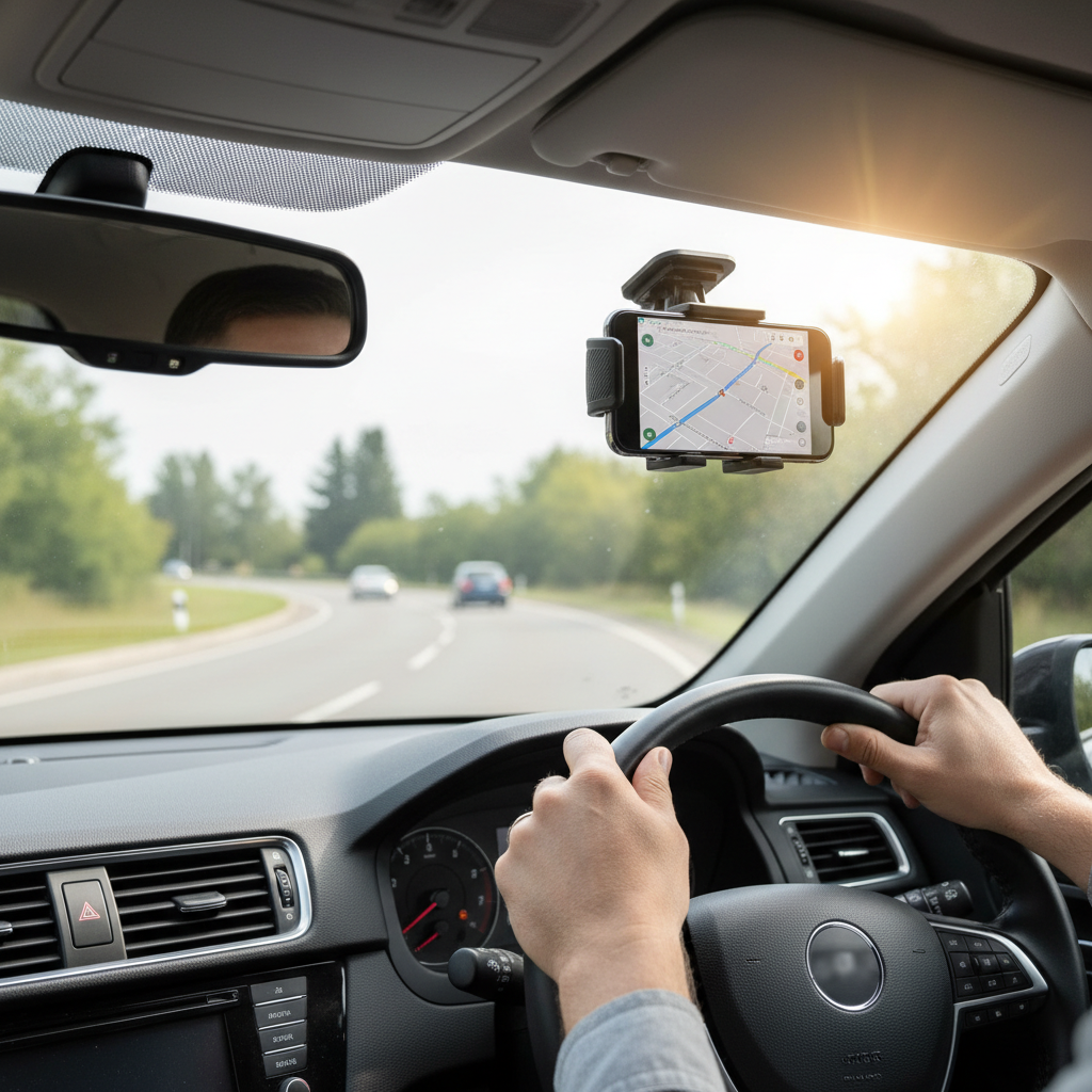 Why You Need a Sun Visor Phone Holder for Safer Driving and Navigation