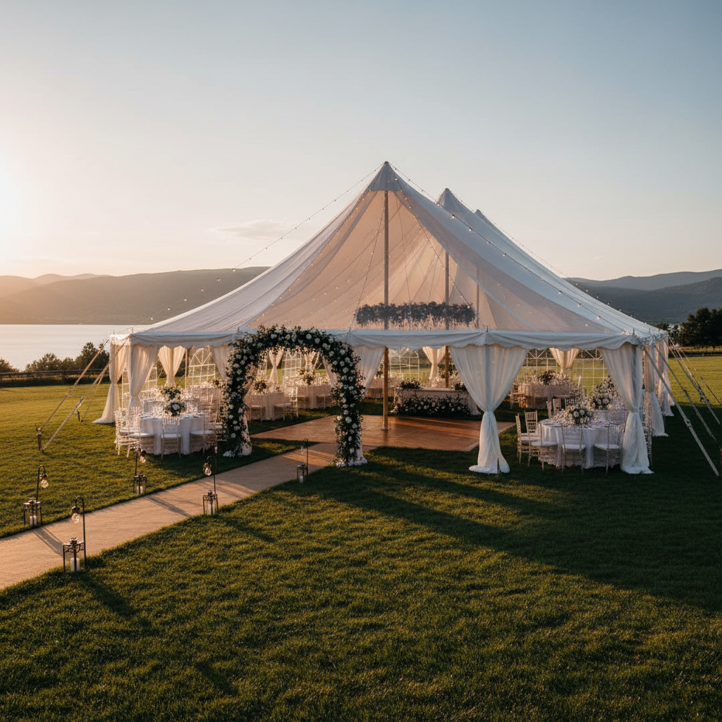 Why Choosing a Wedding Reception Tent Can Transform Your Special Day