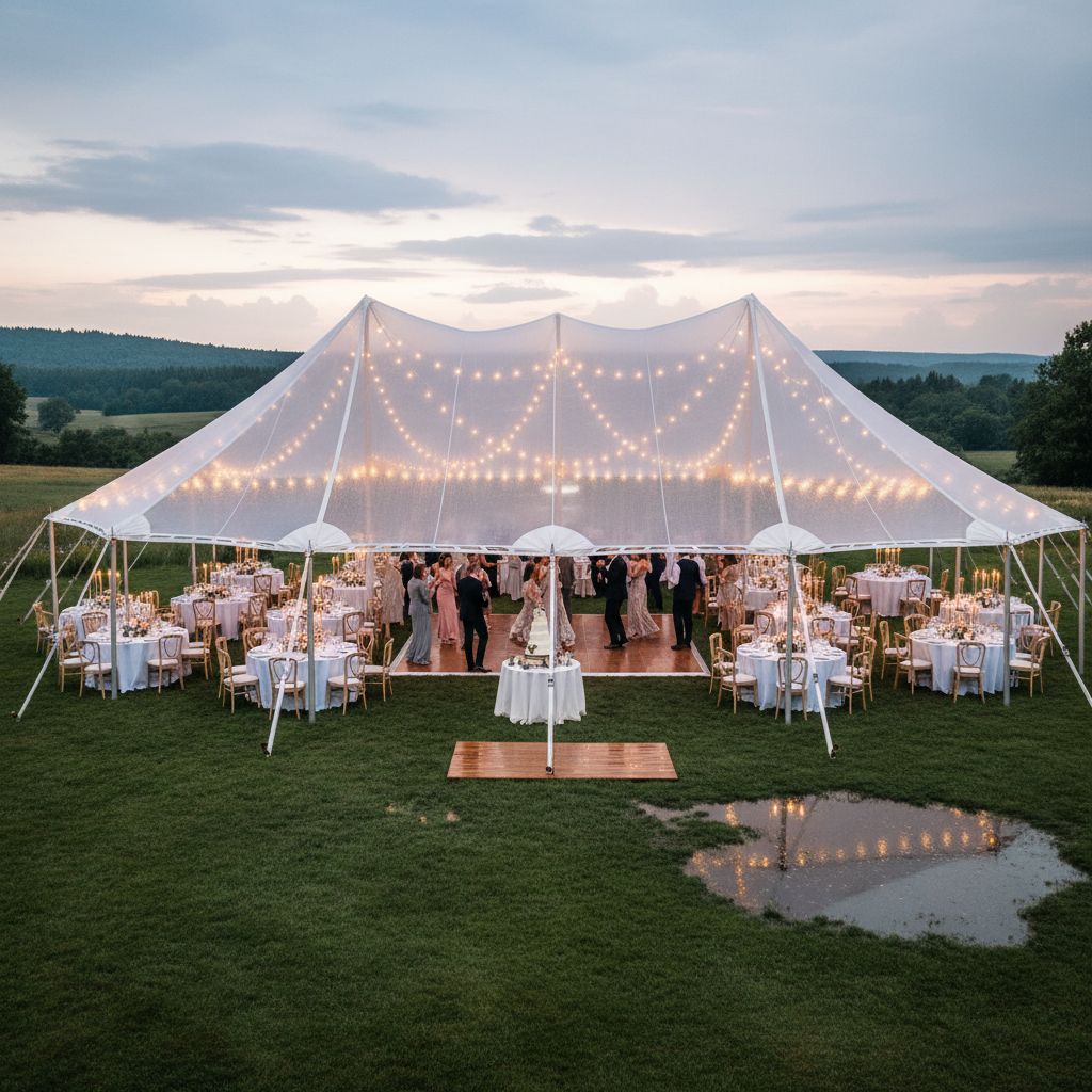 Why Choosing a Wedding Reception Tent Can Transform Your Special Day