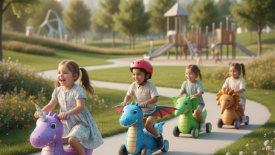 Os 5 melhores patinetes em formato de animais para crianças: passeios divertidos e seguros para jovens aventureiros.