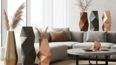 Top 10 Stylish Metal Floor Vases to Enhance Your Home Decor