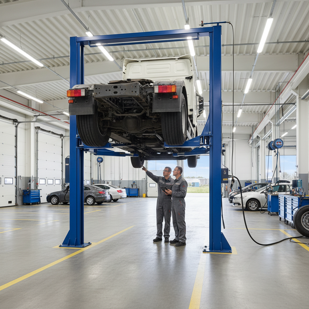 Top 5 Benefits of Using a Truck Lift for Heavy Duty Tasks