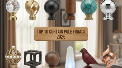 Top 10 Curtain Pole Finials to Elevate Your Home Decor Style