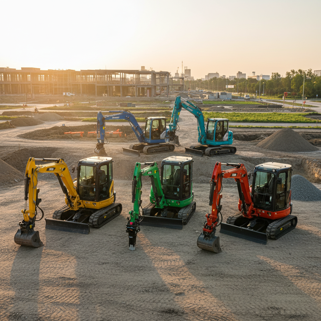 2025 Top 5 Mini Excavators You Need for Your Construction Projects