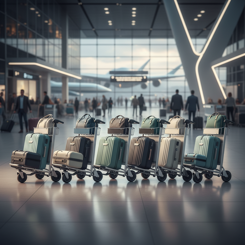 2025 Top 10 Compact Luggage Carts for Effortless Travel Convenience