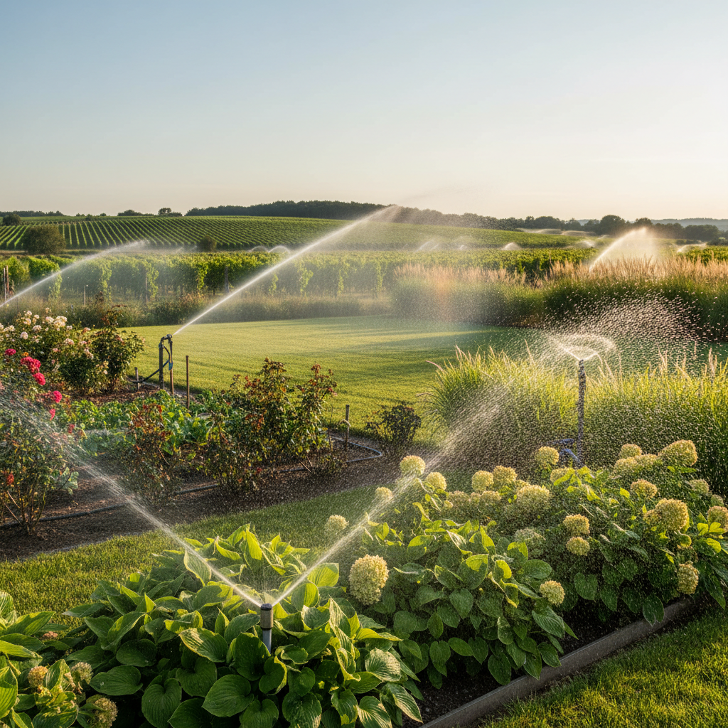 Top 10 Best Irrigation Water Sprinklers for Efficient Watering Solutions