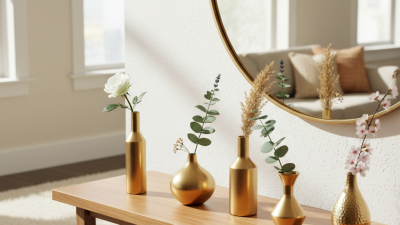 Why Gold Bud Vases Are the Perfect Addition to Your Home Decor