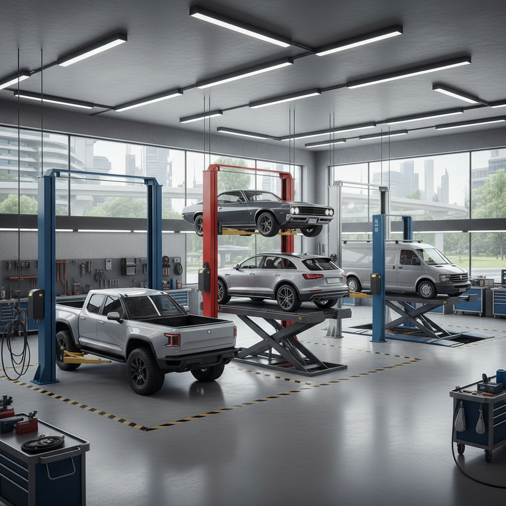 2025 Top 5 Heavy Duty Car Lift Options for Efficient Garage Solutions