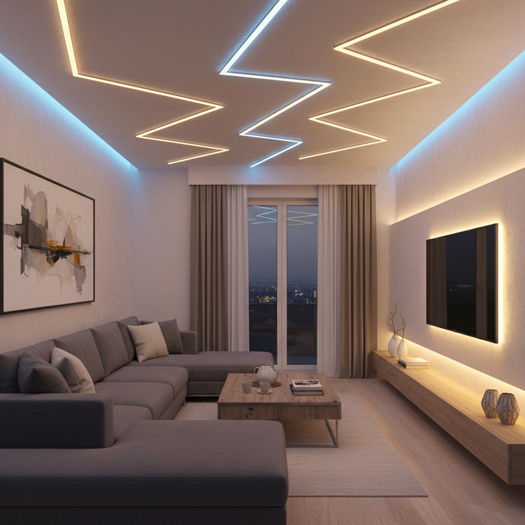 How to Create Stunning Ambiance with LED Zigzag Strip Lights for Your Home