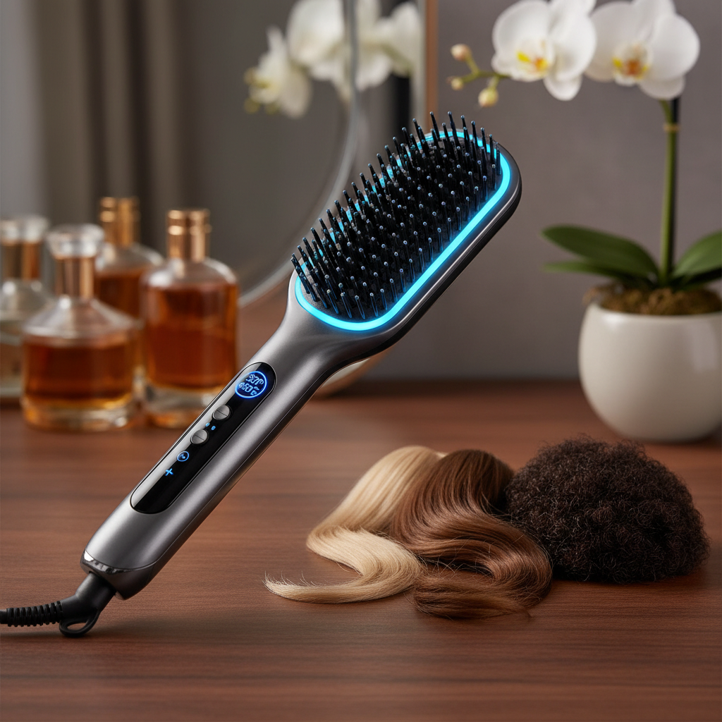 How to Choose the Best Negative Ions Hair Straightener Brush for Sleek Styles