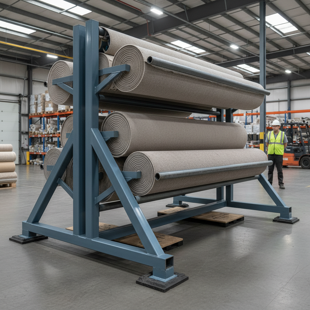 Top 10 Carpet Roll Stands for Efficient Flooring Installation and Storage