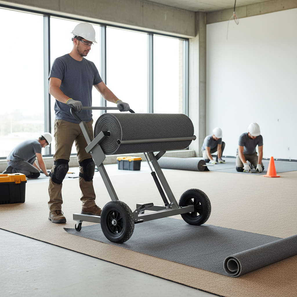 Top 10 Carpet Roll Stands for Efficient Flooring Installation and Storage