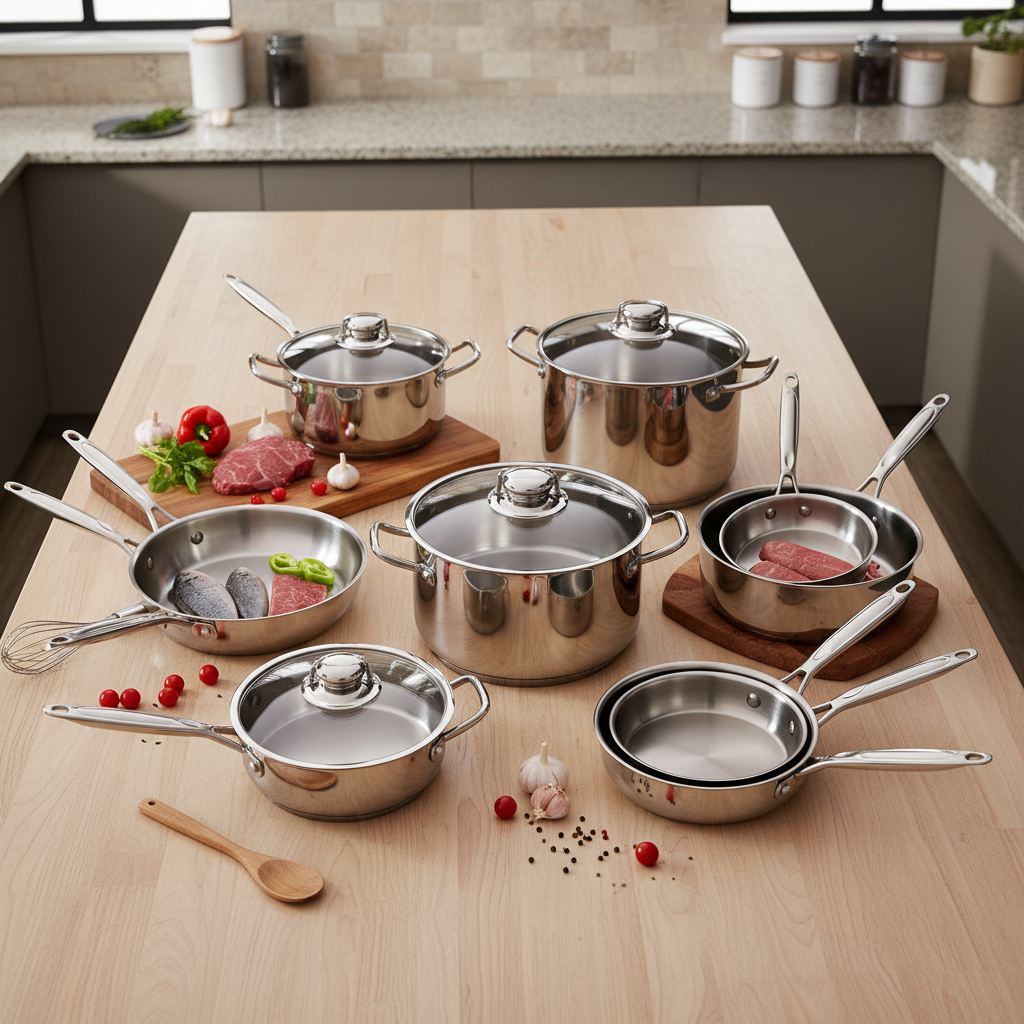 2025 Top 5 Steel Pan Set Recommendations for Every Home Chef