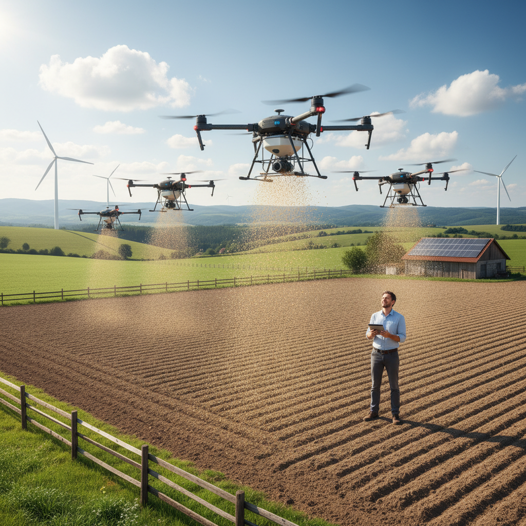 Top 10 Benefits of Using Seeding Drones for Modern Farming