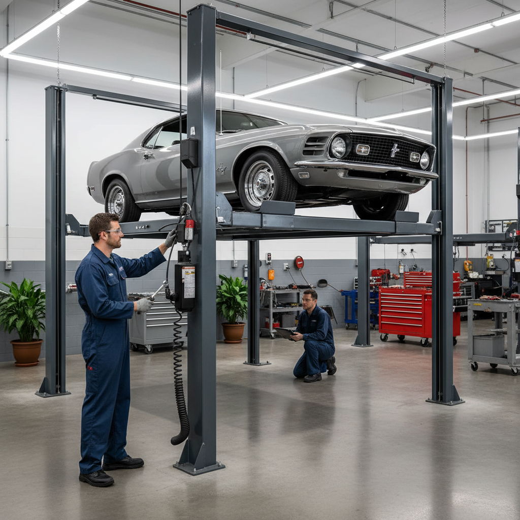 2025 Top 5 Heavy Duty Car Lift Options for Efficient Garage Solutions