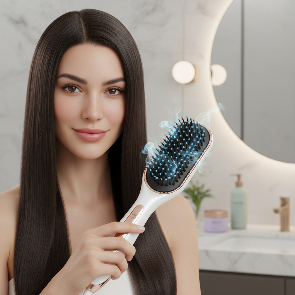 How to Choose the Best Negative Ions Hair Straightener Brush for Sleek Styles