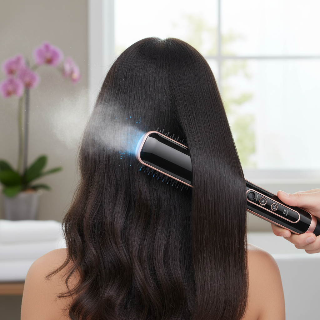How to Choose the Best Negative Ions Hair Straightener Brush for Sleek Styles