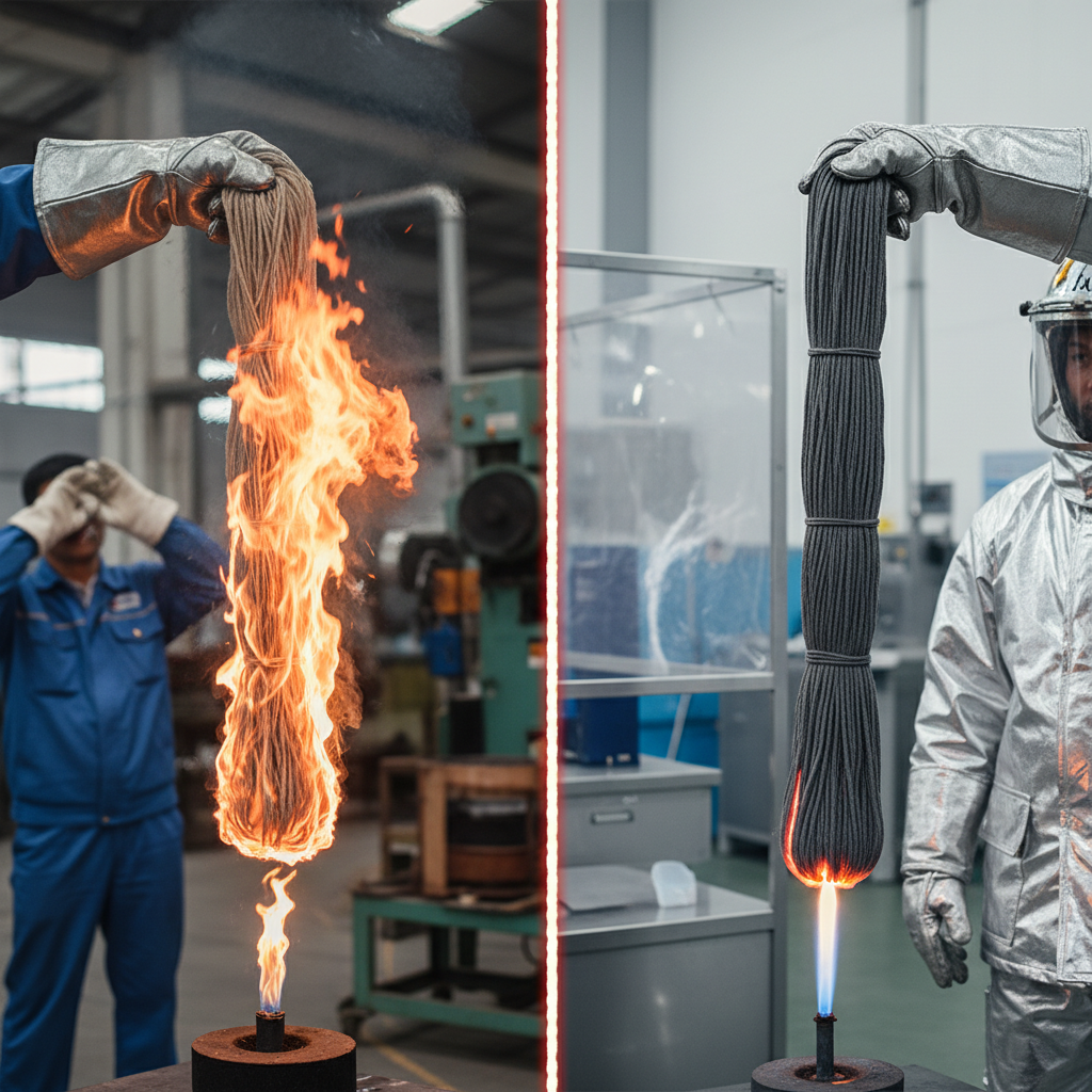 Why Flame Retardant Yarn is Essential for Safety in Industrial Applications