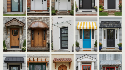 Top 10 Door Awning Designs to Enhance Your Home's Curb Appeal